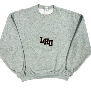 Vintage Russell Athletic Lock Haven University Crewneck Sweatshirt USA Made XL
